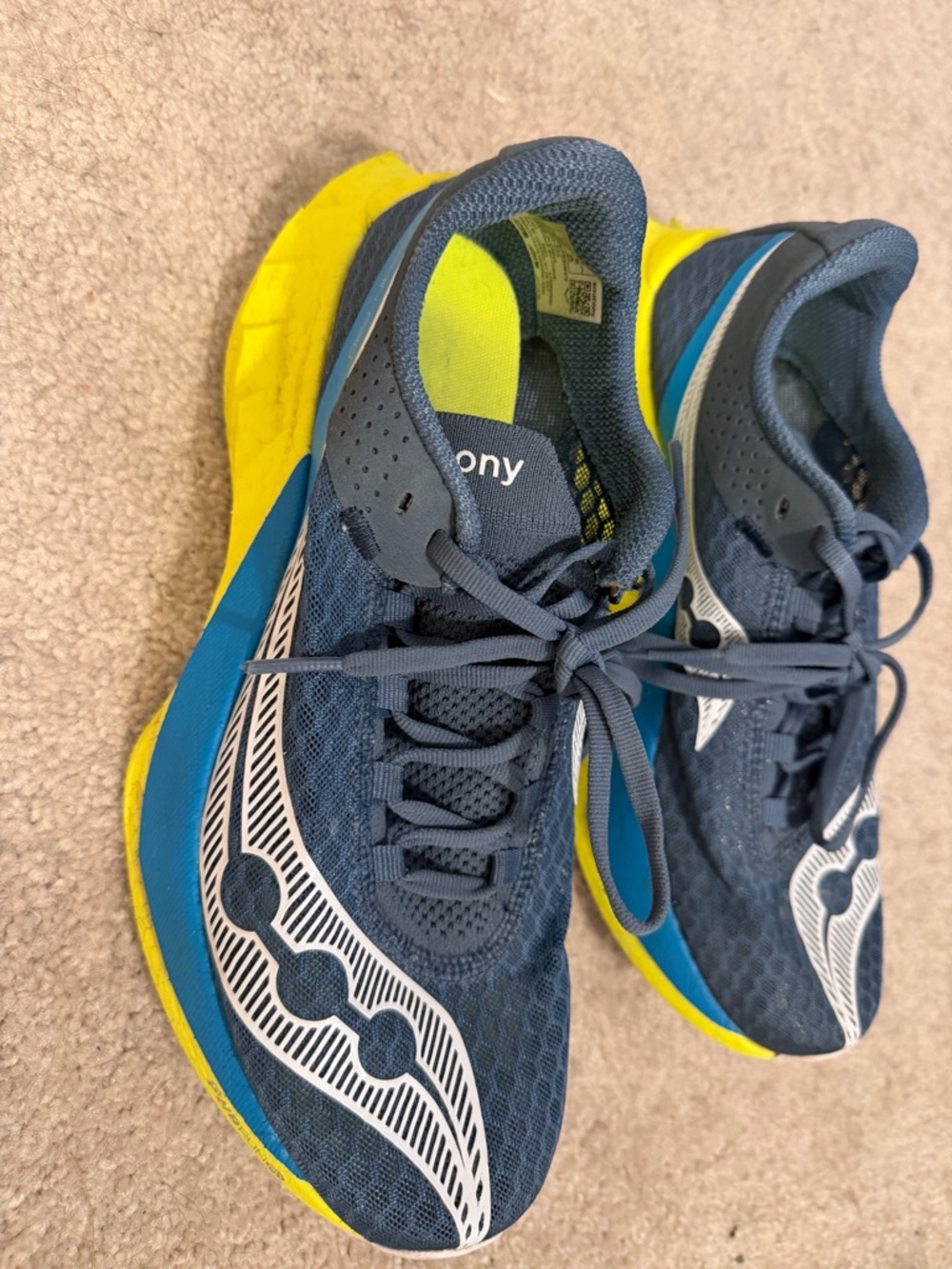 Saucony Endorphin Pro 4 Mirage/Citron Running Shoes